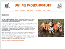 Tablet Screenshot of jubi-mibi-programmhelfer.blsv.de